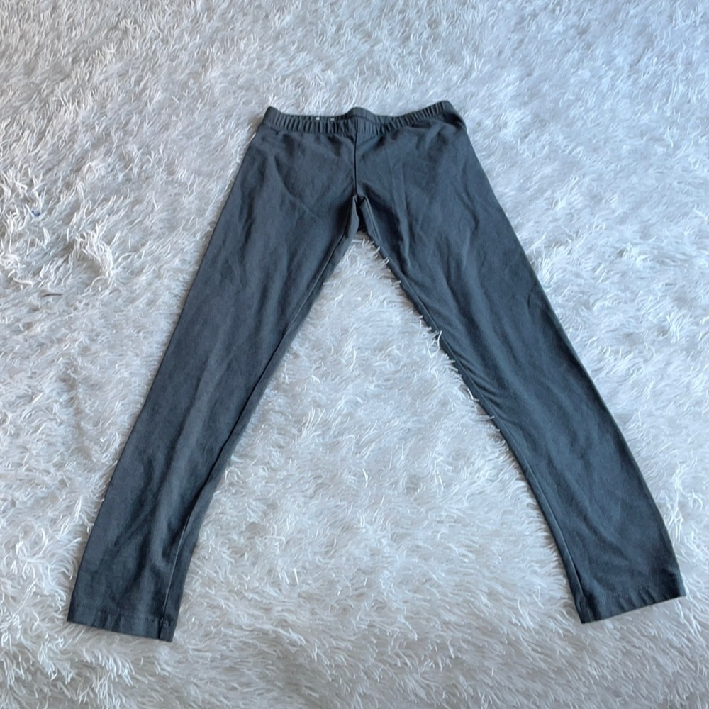 Girls size 10 gray leggings